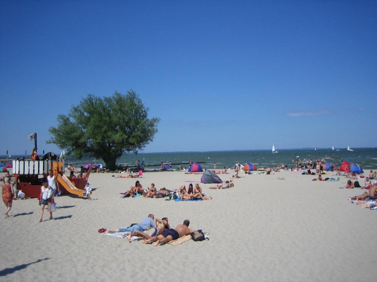 Blick Auf Yachthafen An Der Ostsee Ueckermünde Exterior foto